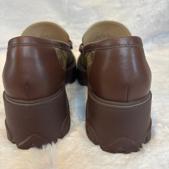 Coach Women’s Brown and Tan Loafers - Picture 2 of 5